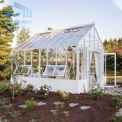 La hoja de cristal del invernadero de la horticultura del jardín de Tulip Aluminium cubrió
